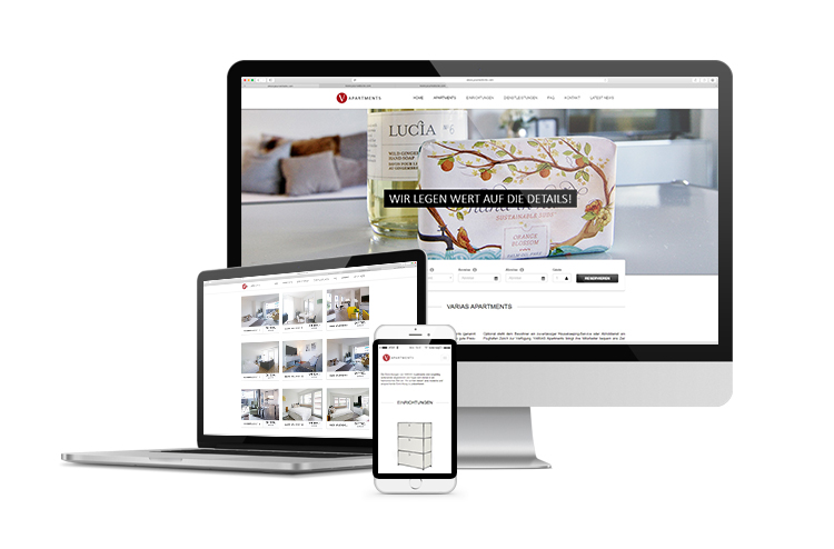 Neue Webseite von VARIAS Apartments ist online